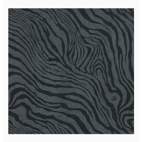 Roberto Cavalli Home Black & Grey Zebra Design Blanket Size OS - Picture 1 of 7